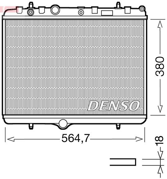 DRM21055 Denso Refrigeración del motor