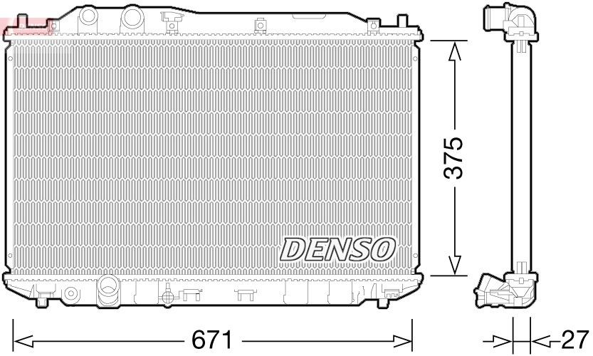 DRM40029 Denso Refrigeración del motor