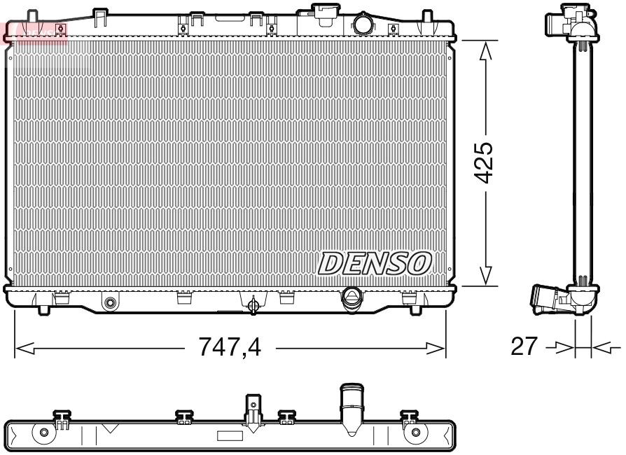 DRM40052 Denso Refrigeración del motor