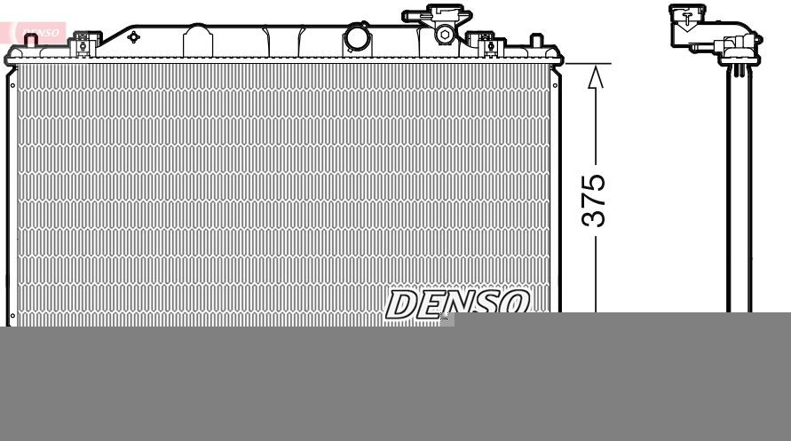 DRM44044 Denso Refrigeración del motor