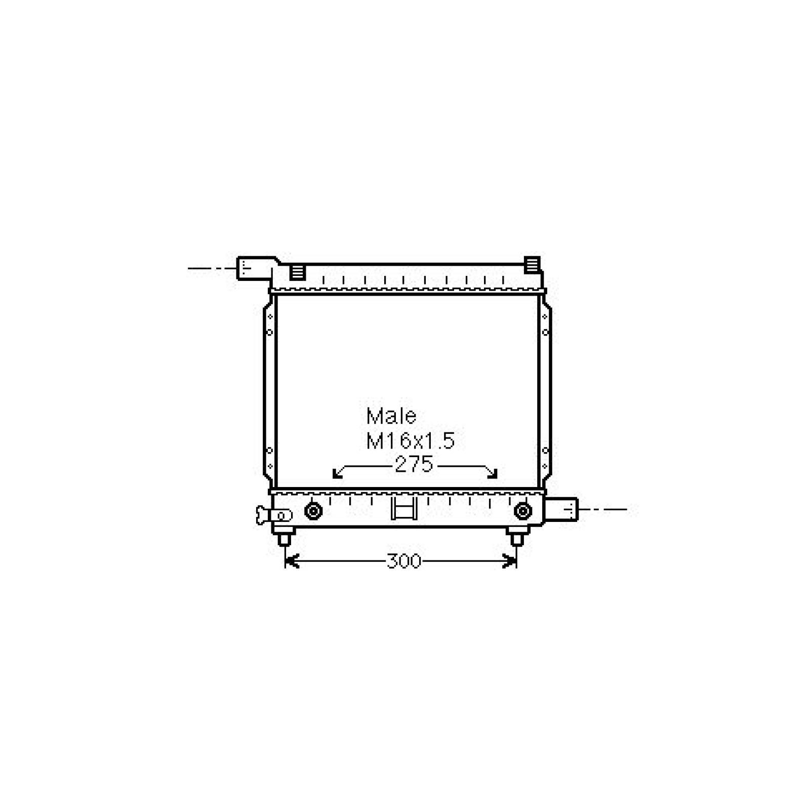 Comprar MS2137 VAG Radiador de auto
