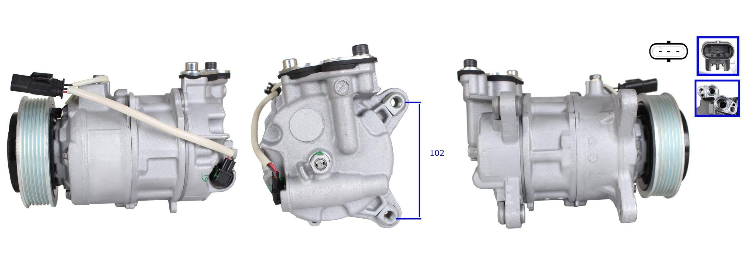 Compresor climatizador para BMW X3  F25