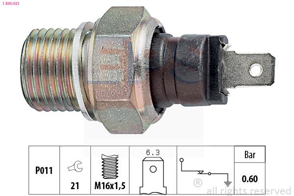 Comprar Sensor de presión de aceite Peugeot 505  551A