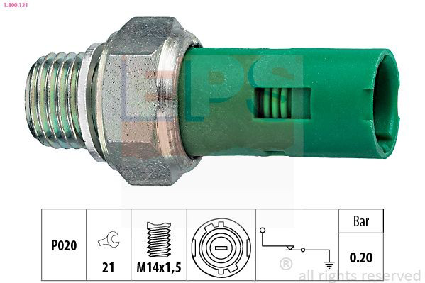Sensor de aceite General Motors 93192725