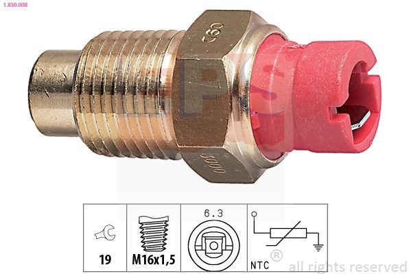 Sensor de temperatura del refrigerante del tablero GAZ TM106 precio, desde 6,03 EUR