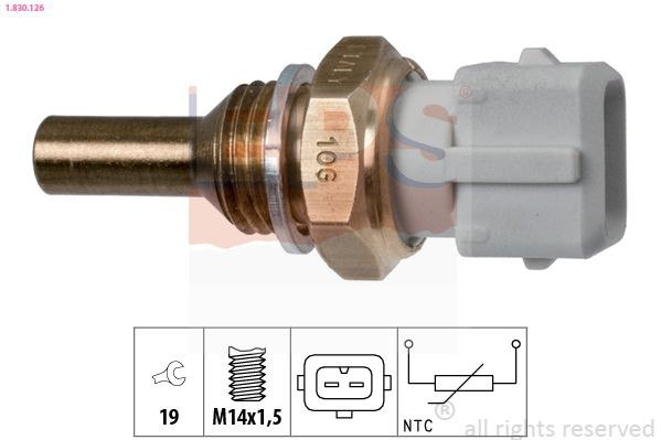 Sensor de temperatura del refrigerante del tablero 3762020B3 Suzuki