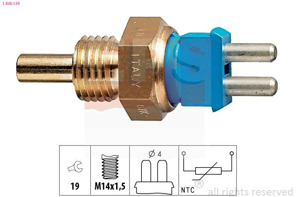 1830139 EPS Sensor temperatura refrigerante