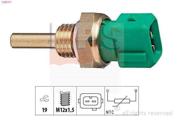 1830211 EPS Sensor temperatura refrigerante