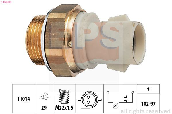 Sensor de temperatura  Ford Fiesta Mk4 hatchback (JAS, JBS) (1996 - 2002) precio, desde 10,41 EUR