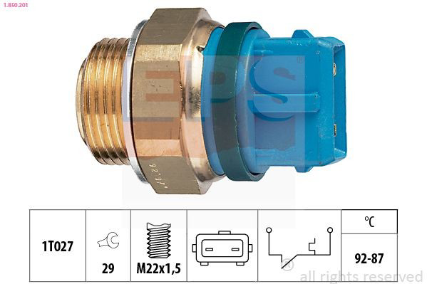Sensor de temperatura  Peugeot Expert furgoneta (VF) (2007 - 2016) precio, desde 12,72 EUR