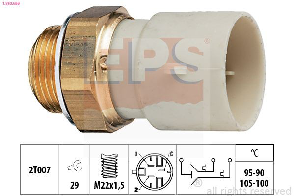 Sensor de temperatura  Nissan Micra hatchback (K11) (1992 - 2003) precio, desde 24,10 EUR