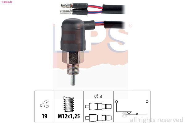 Interruptor de marcha atras para Mitsubishi L 300  L03P