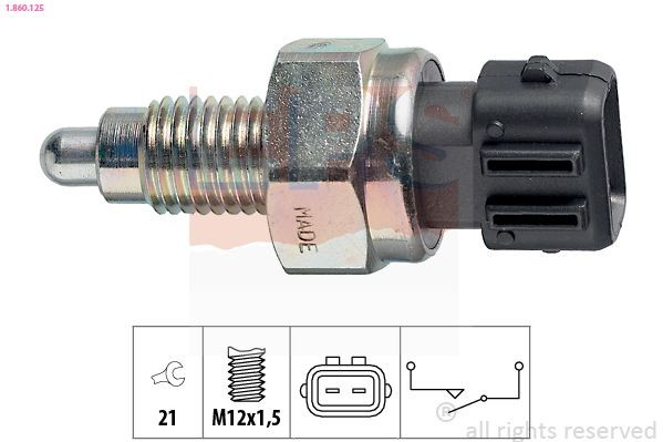 Interruptor de marcha atras para Volkswagen Transporter T4 70B, 70C, 7DB, 7DK, 70J, 70K, 7DC, 7DJ