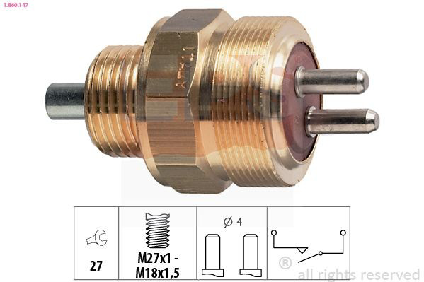 1860147 EPS Interruptor de marcha atras