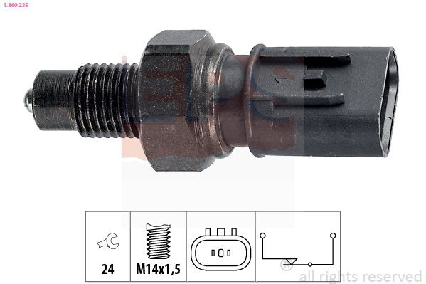 Interruptor piloto de marcha atrás KIA Cerato I sedán (LD) (2004 - 2008) precio, desde 10,65 EUR