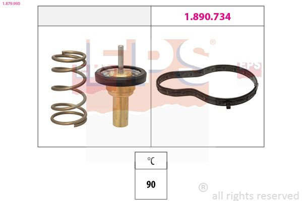 Termostato Fiat 500 X hatchback (334) (2014 - 2026) precio, desde 32,03 EUR