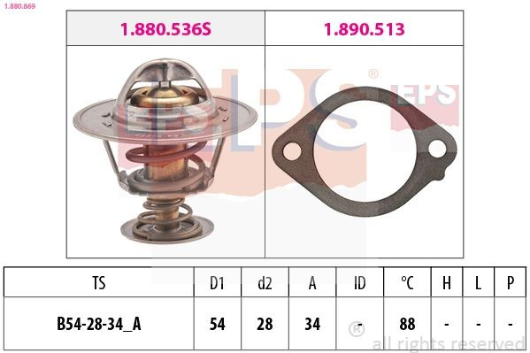 Termostato de agua para Hyundai H100  