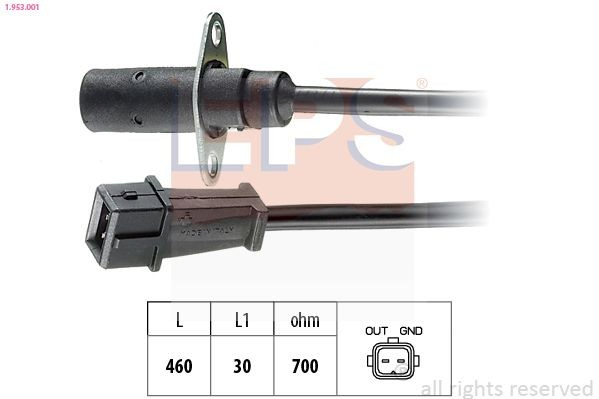  Sensor de cigüeñal Alfa Romeo 33 