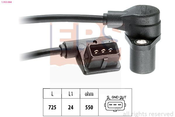 Sensor de posición del cigüeñal para BMW 3  E30