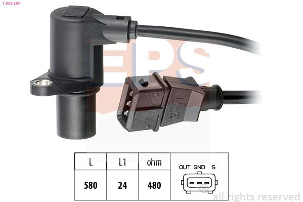 Comprar Sensor de cigüeñal Audi 80 B4 8C2