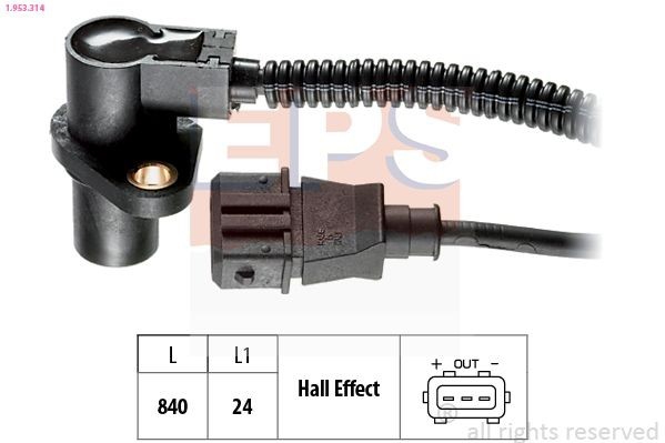 Generador de impulsos, cigüeñal  Opel Astra F hatchback (53, 54, 58, 59) (1991 - 1998) precio, desde 31,41 EUR