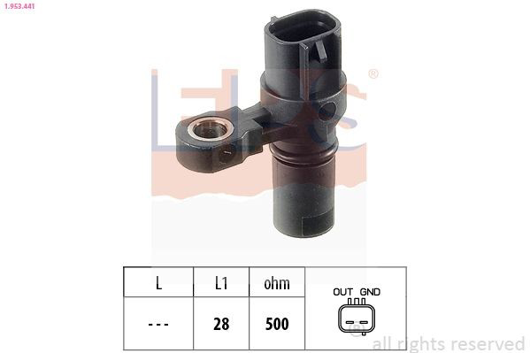 Sensor de velocímetro Opel Astra F