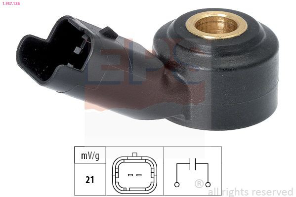 Sensor de detonaciones Citroen C4 Cactus SUV (2014 - 2026) precio, desde 21,36 EUR