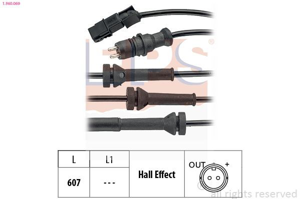 Sensor ABS de rueda delantera Renault Laguna II hatchback (BG0, BG1) (2001 - 2007) precio, desde 21,51 EUR