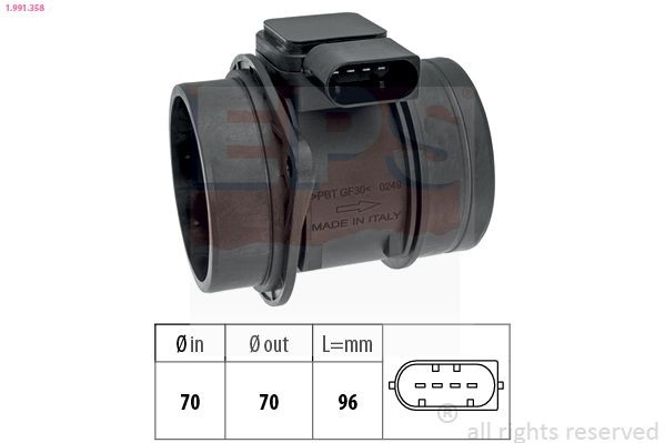 Comprar Caudalímetro Mercedes A  W169