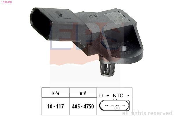 1993090 EPS Sensor De Presion Del Colector De Admision