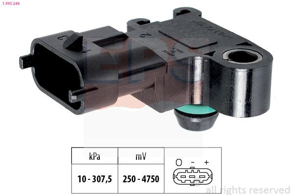 Sensor De Presion Del Colector De Admision Mazda U20218211
