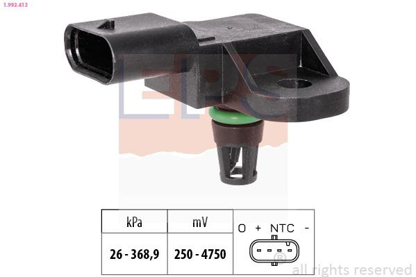  Sensor de temperatura del aire de admisión Citroen C4 