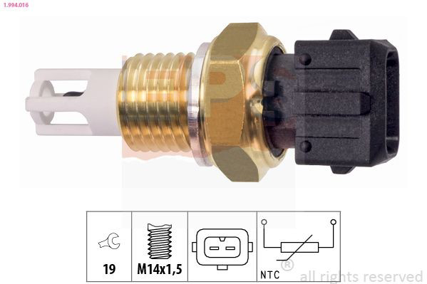 Sensor de temperatura del aire de admisión Fiat Tipo hatchback (160) (1987 - 1996) precio, desde 11,33 EUR