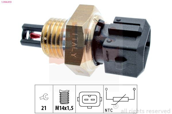 Sensor de temperatura del aire de admisión Hyundai Accent I sedán (1994 - 2001) precio, desde 10,38 EUR