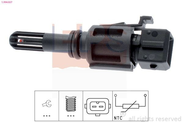  Sensor de temperatura del aire de admisión Land Rover Freelander 1