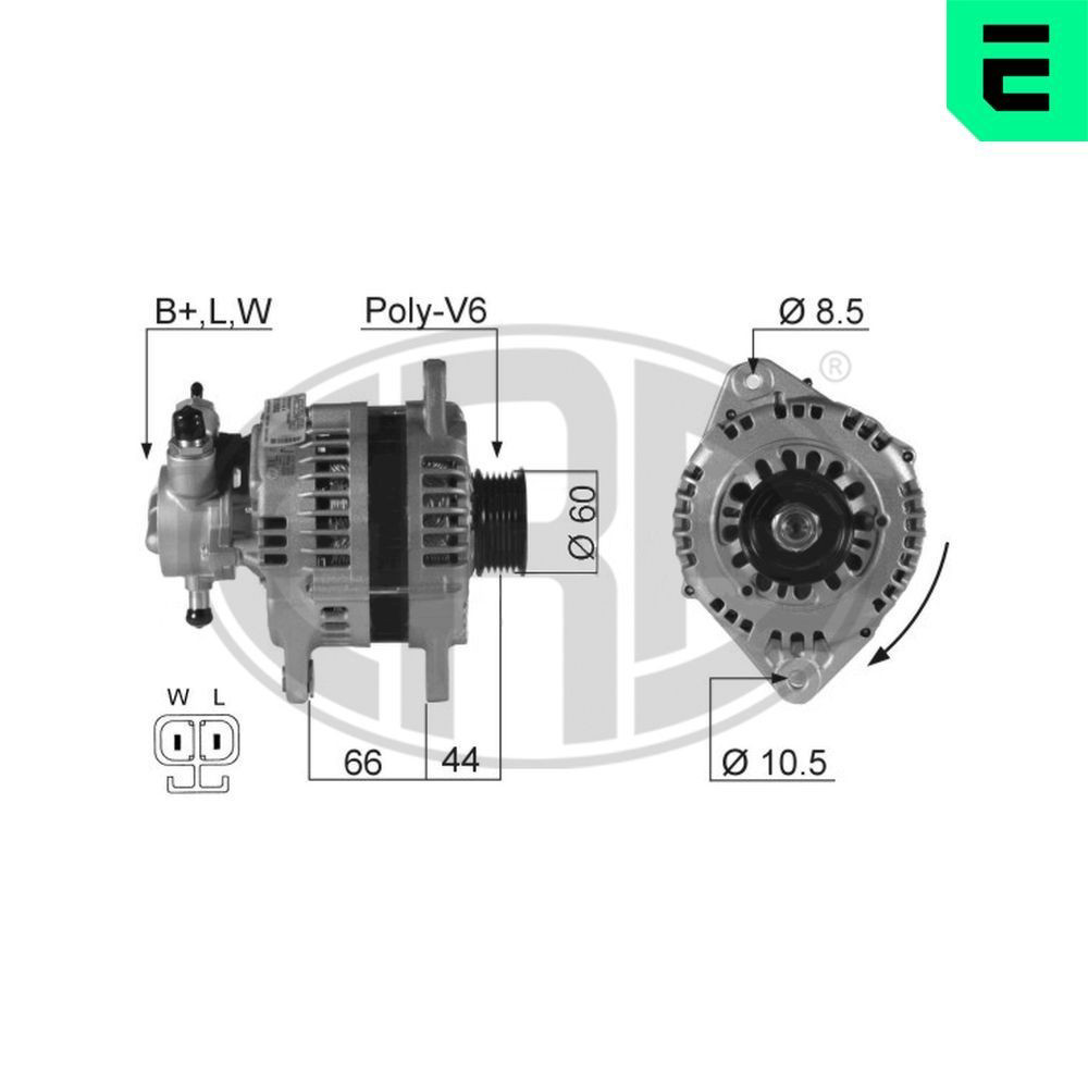 Alternador 210062A ERA