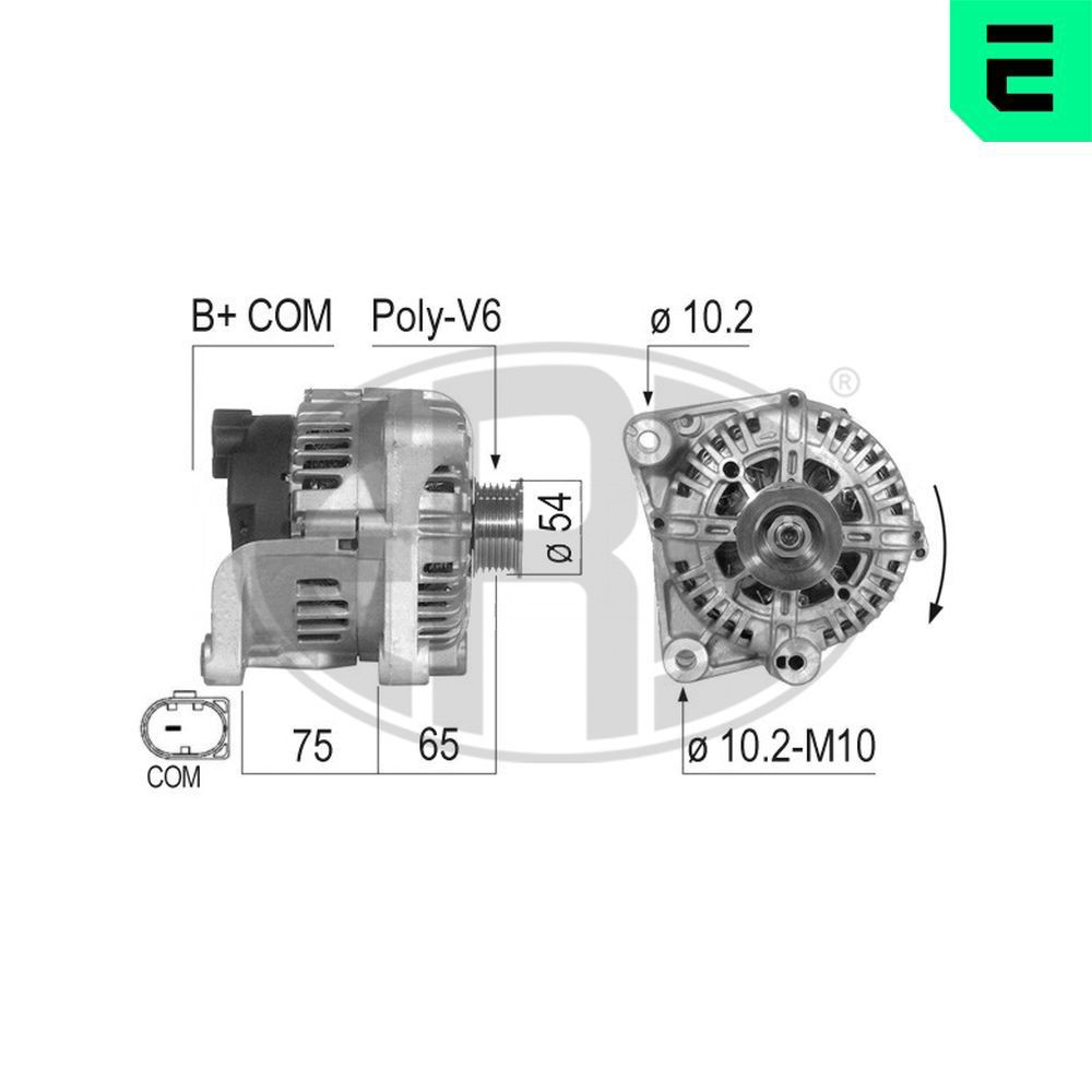 Alternador 210499A ERA