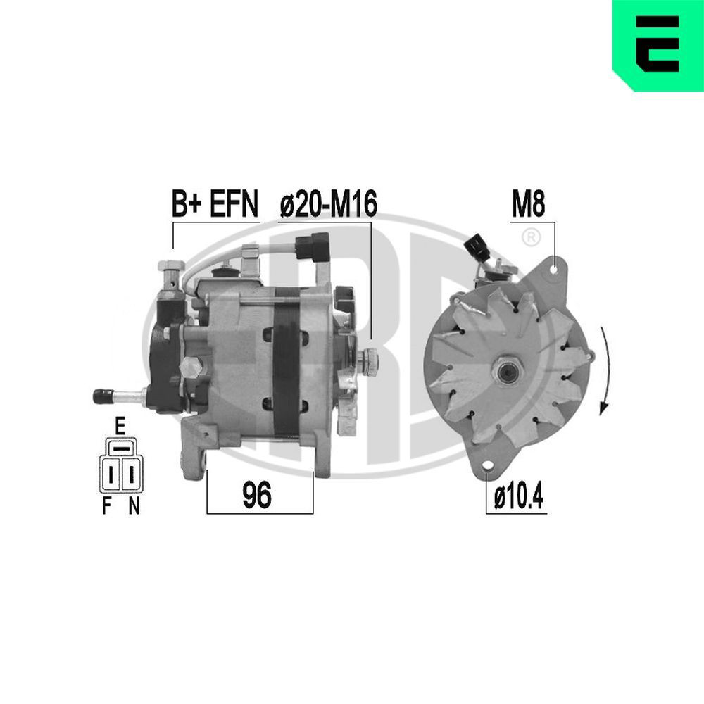 Alternador 210768A ERA