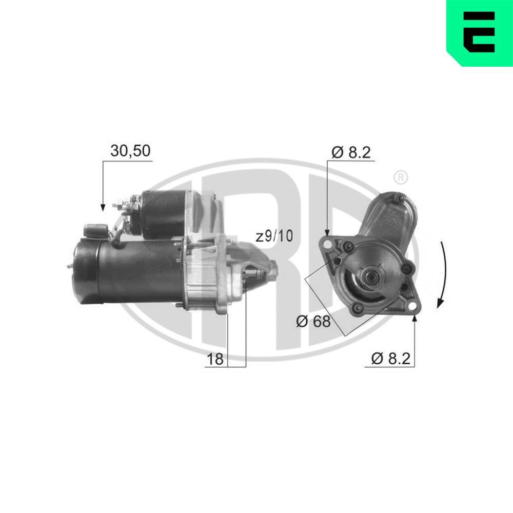 Motor de arranque 220001A ERA