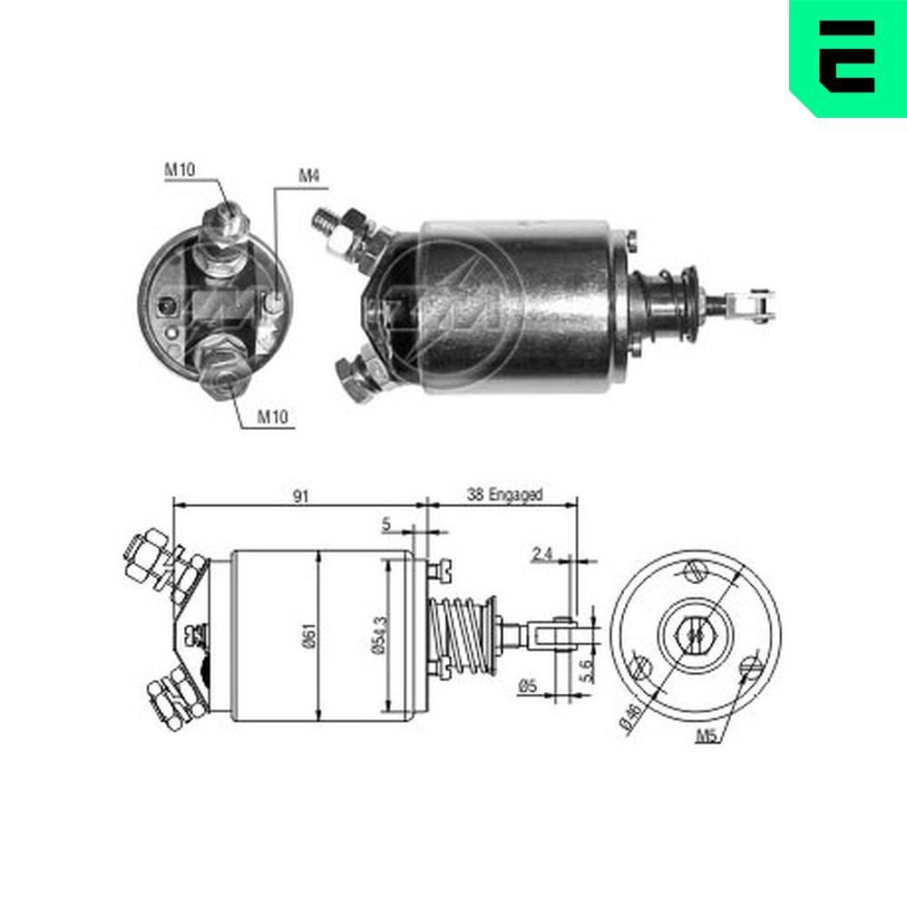 Interruptor magnético estárter ERA ZM733 precio, desde 57,44 EUR