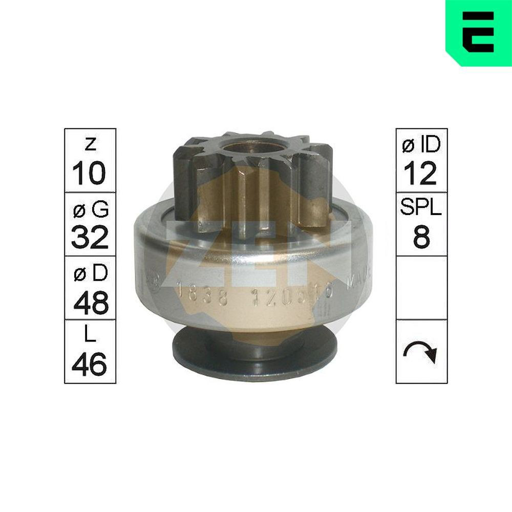 Bendix arranque ERA ZN1838