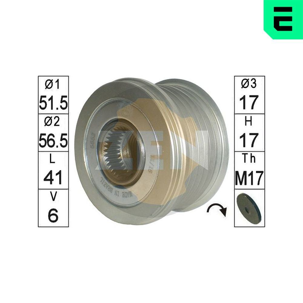 Comprar ZN5652 ERA Rueda libre del alternador
