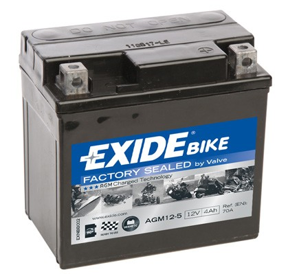 AGM125 Exide Batería Start-Stop