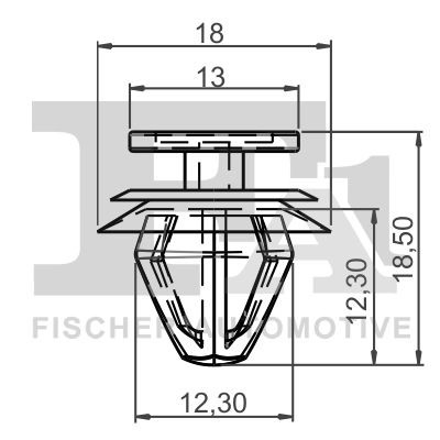Clip de tapicería de la tapa del maletero Citroen C4 II hatchback (B7) (2010 - 2026) precio, desde 0,21 EUR