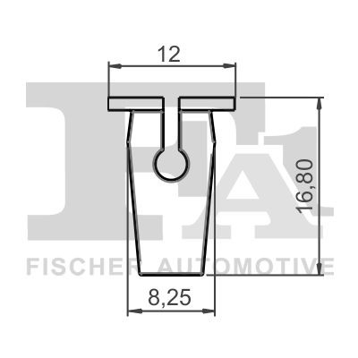 Comprar 6N0809966A Bentley Clip de fijación del guardabarros delantero