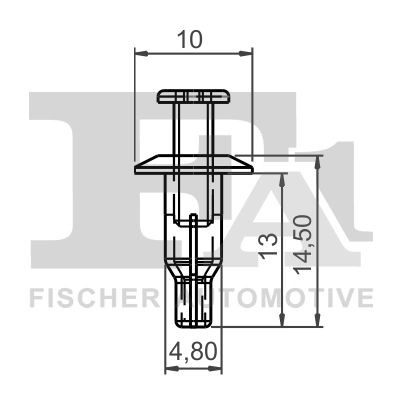 Clip de fijación de parachoques trasero Mitsubishi 8615737000 precio, desde 1,71 EUR