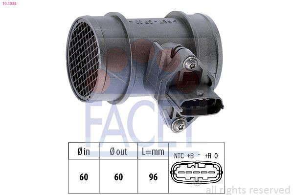 101038 Facet Sensor de flujo de aire