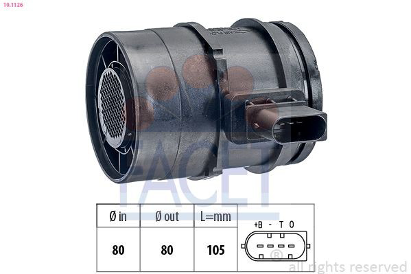Sensor de flujo de aire para BMW 3  E92