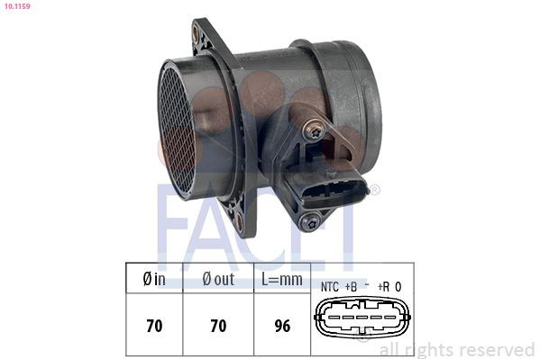 101159 Facet Sensor de flujo de aire