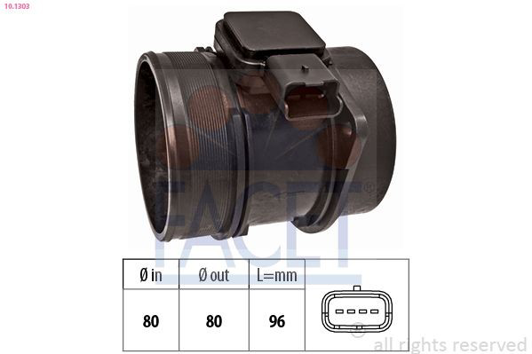 101303 Facet Sensor de flujo de aire